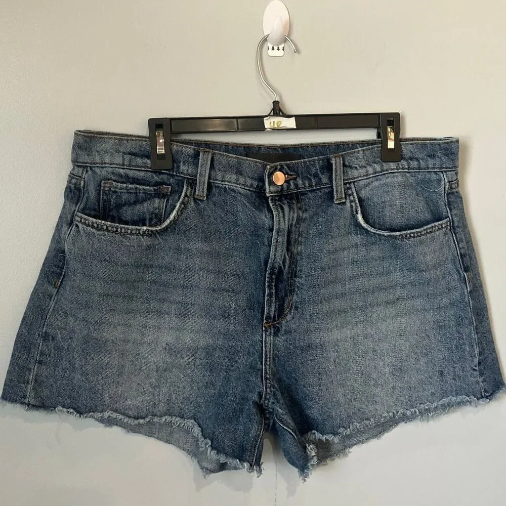 Joes Jeans The Kinsley High Rise 4” Denim Shorts Medium Wash Size 34 #200